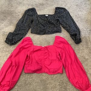 Two for the Price of One Long Balloon Sleeve Shirt